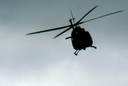 black helicopter! (by: CmdrGravy, creative commons license)