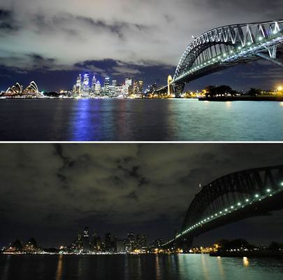 Sydney, Earth Hour 2007