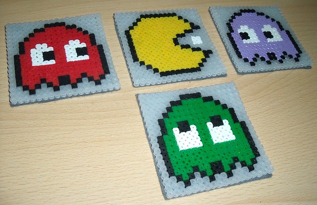 Pacman coasters