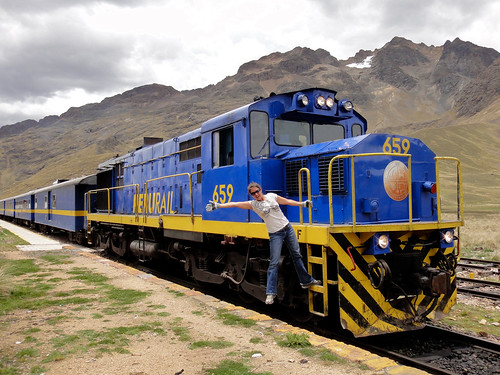 Wendy Hitches A Ride on Peru Rail's Andean Explorer