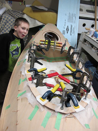 Wood Duck kayak build