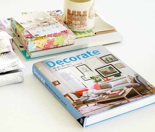 UK Cover of my book, Decorate