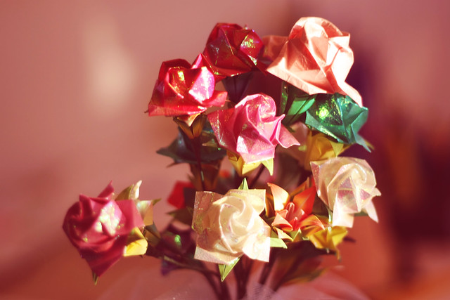 Day 172 - Origami Flowers