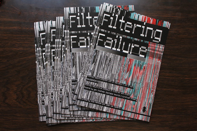 Filtering Failure exhibition catalogue // fanzine