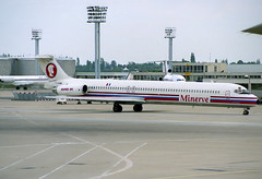 Minerve MD-83 F-GGMB ORY 16/06/1991