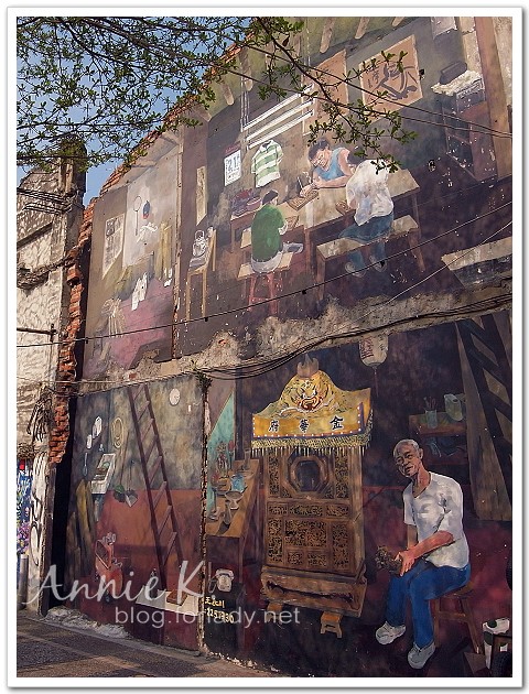 神農街神轎壁畫