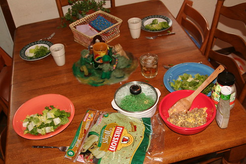 Greenish Dinner