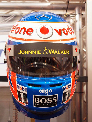 jenson button helmet. Jenson Button Arai helmet 2010