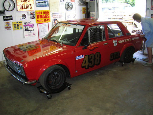 1972 Datsun 510 SCCA Race Car Project For Sale Workshop