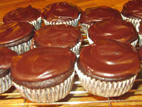 close up cupcakes