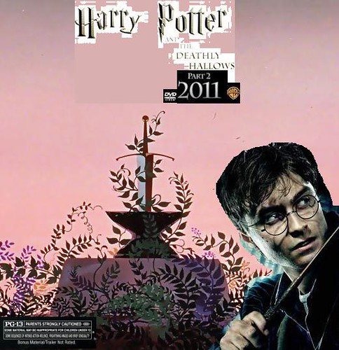 harry potter and the deathly hallows dvd cover art. DVD Cover for Harry Potter and