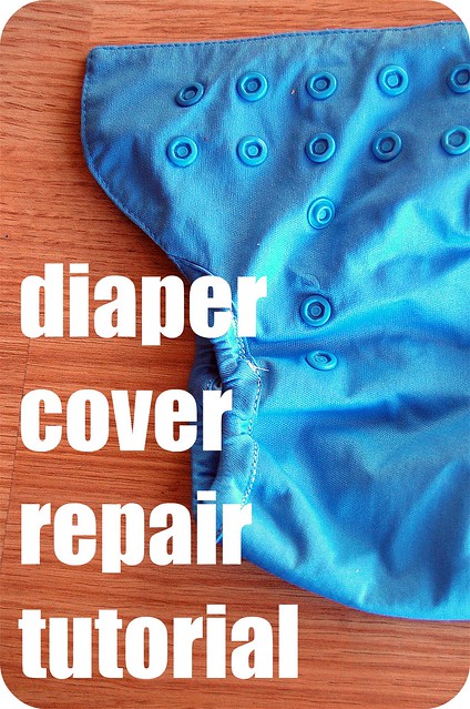 diaper cover repair tutorial