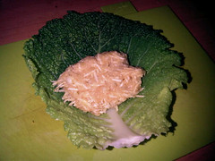 Cabbage chicken rolls 3