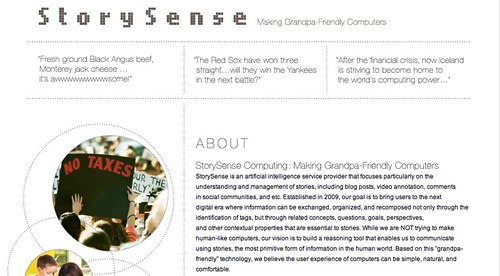 StorySense Computing