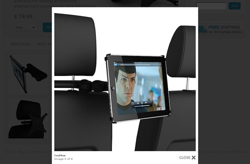 CoulVue - iPad Rear Seat Entertainment Kit