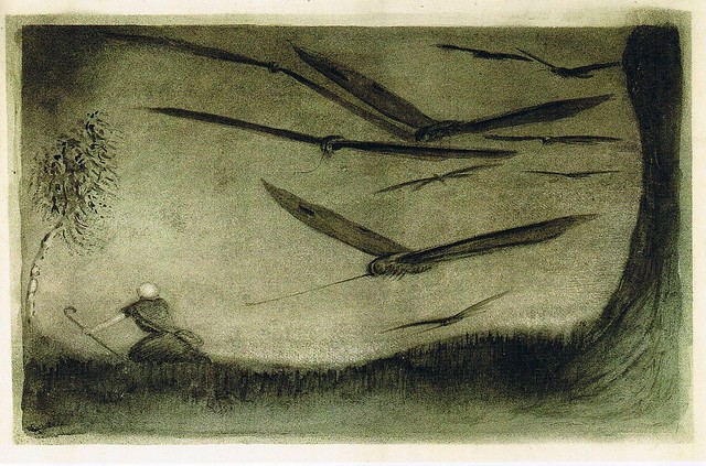 Alfred Kubin - The Pursued One 