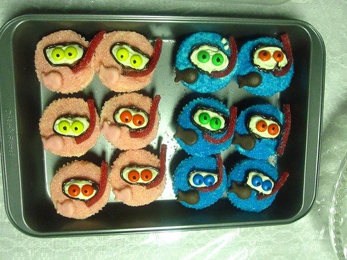 snorkeler cupcakes