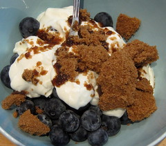 Blueberries, Sugar, and Yogurt