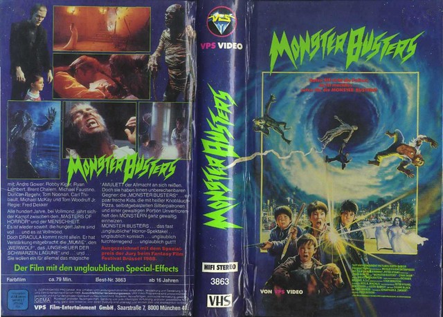  Monster Squad (VHS Box Art)