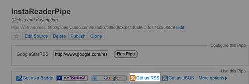 Pipes: InstaReaderPipe - Firefox