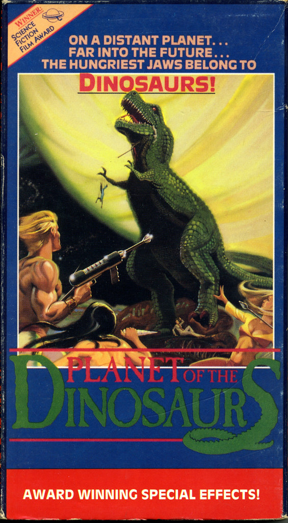 Planet of the Dinosaurs (VHS Box Art)