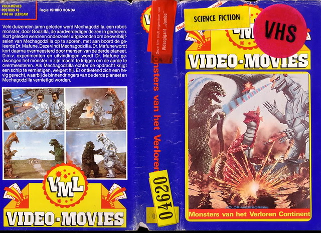 Monsters van het Verloren Continent (VHS Box Art)