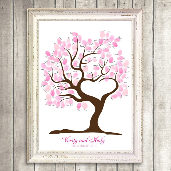  guest book tree of love