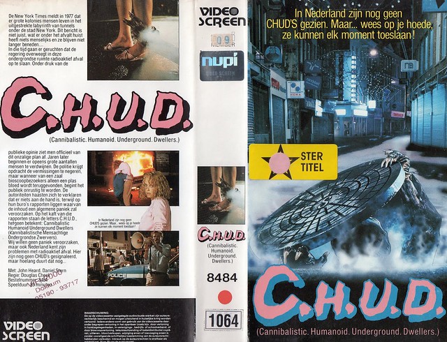 C.H.U.D. (VHS Box Art)