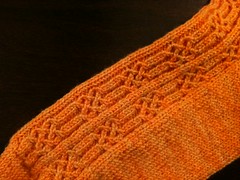 sunshine sock: detail