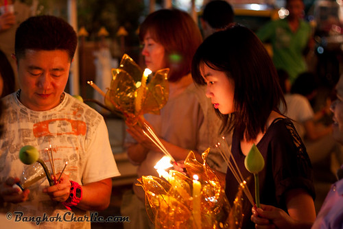 Makha Bucha Day 2011 Bangkok