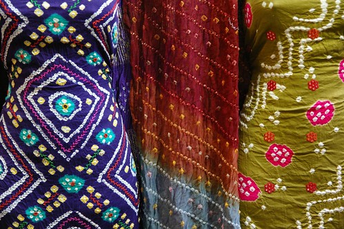 Mandvi - tie dye work