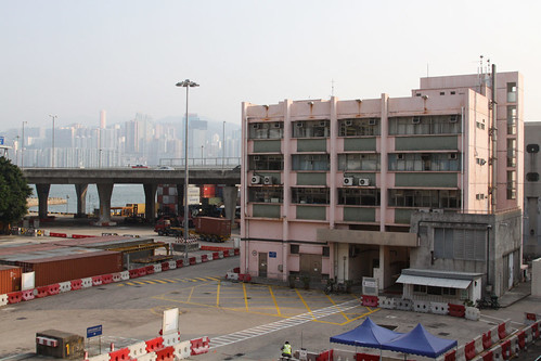 MTR freight yard at Hung Hom