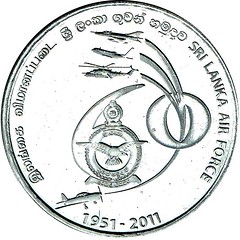 2011 - Sri Lanka - 2 Rupee obverse