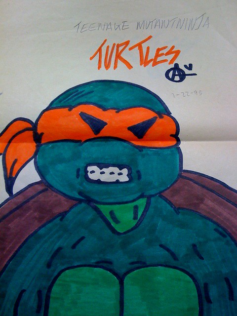 Ninja Turtles Circa1993 by OneSevenNine