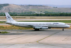 Pluna DC-8-62 CX-BQN MAD 20/05/1992