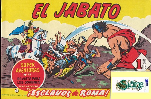 011-El Jabato nº 1- edicion 1958-portada