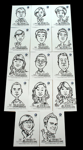 caricatures for Pico Art and Volkswagen - 12