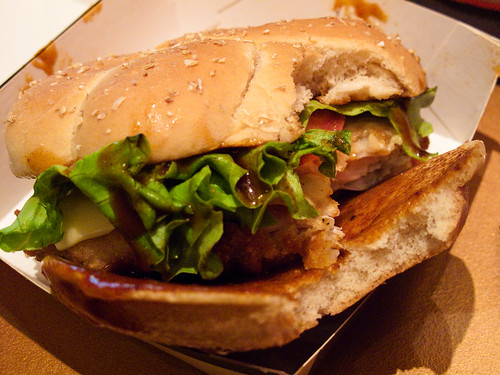 McDonalds Bistro Chicken Sandwich