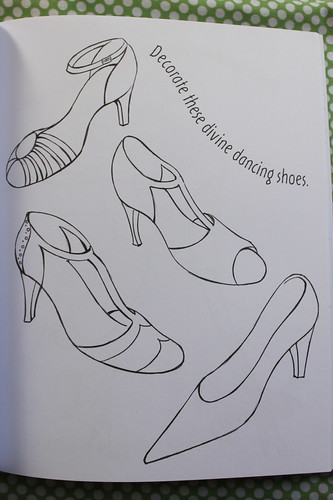 Dancing doodles shoe page