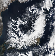 NASA Satellite Image of Japan Captured March 1...