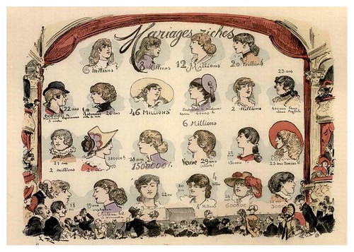 019-Teatro de variedades-anuncios matrimoniales-Le Vingtième Siècle 1883- Albert Robida
