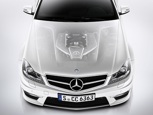 Flip for a C63 Coupe with the AMG Development Package you'll be riding