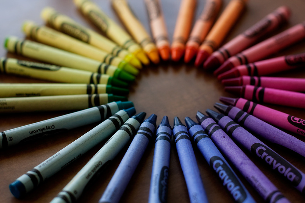 Color 31/31:  Crayola Rainbow