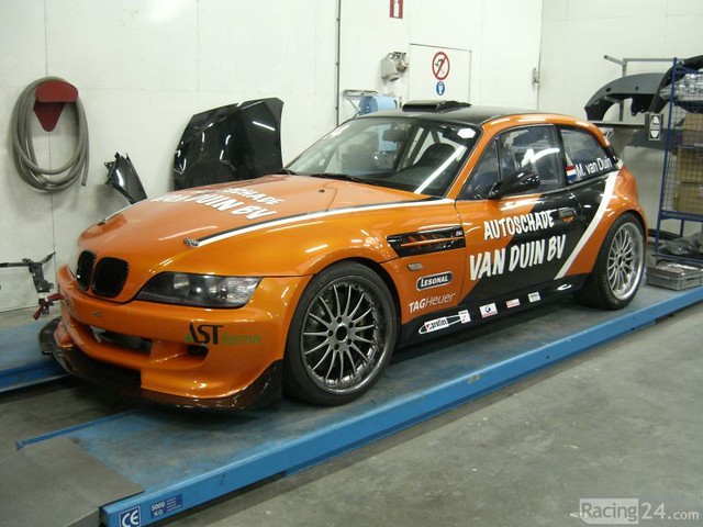 Orange S50B32 M Coupe Race Car