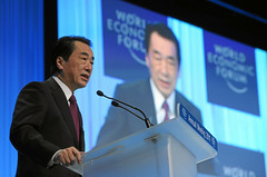 премьер-министром Японии Наото Кан