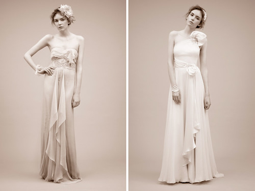 Jenny Packham bridal gowns are always at the cutting edge of fashion 