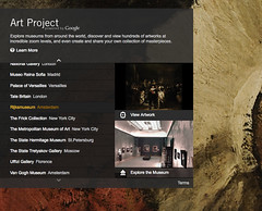 Screen shot: Google Art Project site