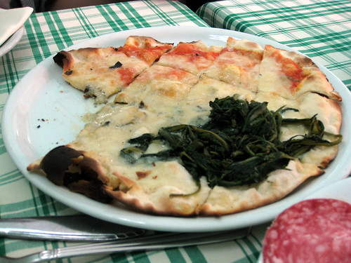Pizza Margherita and Pizza Bianca