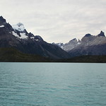Pehoe Lake view of Cuernos del Paine