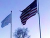 2/28/11 FLINTS WORST FLAG AT CITY HALL